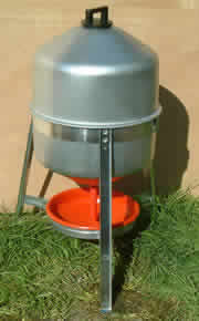 30 litre galvanised drinker
