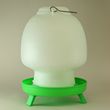 12 litre Green and White Poultry Drinker
