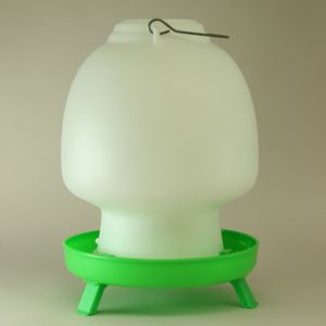 12 litre Green and White Poultry Drinker