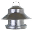 15lb Heavy Weight Galvanised Outdoor Chicken Feeder