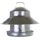 Heavy Weight Galvanised Poultry Feeders 