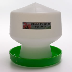 1.3 litre Green and White Chick Drinker