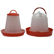 1 kg eco plastic chicken feeder 1.5 litre eco plastic poultry drinker