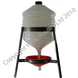 30l plastic tripod chicken drinker