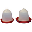 3 kg plastic chicken feeder 3 litre plastic poultry drinker set
