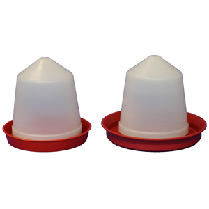 3 kg plastic chicken feeder 3 litre plastic poultry drinker set