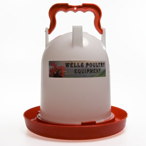 3 litre heavy duty plastic poultry drinker