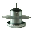 Rain Shield for 5kg Medium weight Galvanised poultry Feeders
