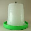 8 kg Green and White hanging Chicken Feeder