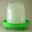 8 litre green and White Poultry Drinker