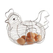 Chrome Wire Chicken Egg Basket