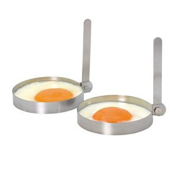 Kitchen Craft Stainless Steel Egg Rings - Pack of 2