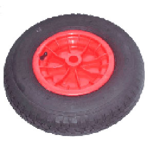410x80 mm wheel with pneumatic tyre