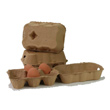 30 x 1/2 Dozen Light Brown Egg Boxes