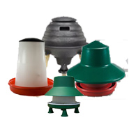Plastic chicken feeders 5kg and over