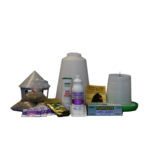 Poultry Kit  | Starter Kit in Plastic for 12-24 chickens