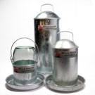Galvanised Steel Chicken Drinkers