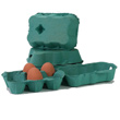 30 x 1/2 Dozen Green Egg Boxes