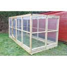 Large walk-in chicken Runs with Mesh Roof