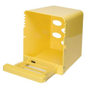 Single plastic nest box - YELLOW