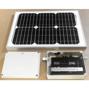 JT door opener solar power kit