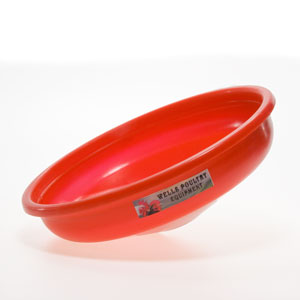 dish for tripod poultry drinker