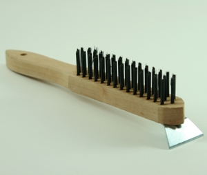 Wire Brush With Scraper