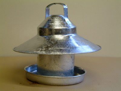 galvanised outdoor feeder